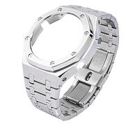 3rd Generation Rubber Strap Stainless Steel Bezel for GA-2100 GA-2110 Watch Band GA2100 Metal Refit Case Adapter