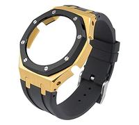3rd Generation Rubber Strap Stainless Steel Bezel for GA-2100 GA-2110 Watch Band GA2100 Metal Refit Case Adapter