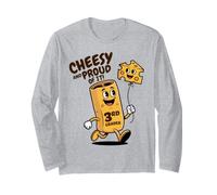 3rd Grade Back to School Funny Mac and Cheese Boys Girls Kid Long Sleeve T-Shirt