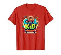 3rd Grade Cool Kid: Funky School Spirit for Young Learners T-Shirt, Men, Red, XL