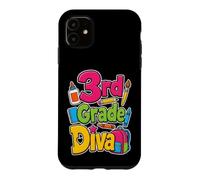 3rd Grade Diva First Day Of School Gift For Girls Case for iPhone 11