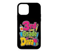 3rd Grade Diva First Day Of School Gift For Girls Case for iPhone 12 mini