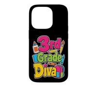 3rd Grade Diva First Day Of School Gift For Girls Case for iPhone 14 Pro