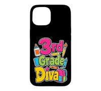 3rd Grade Diva First Day Of School Gift For Girls Case for iPhone 15