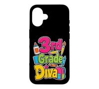 3rd Grade Diva First Day Of School Gift For Girls Case for iPhone 16