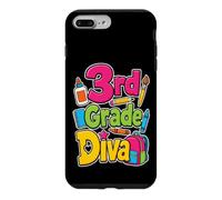 3rd Grade Diva First Day Of School Gift For Girls Case for iPhone 7 Plus/8 Plus