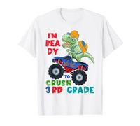 3rd Grade for Boys First Day of Third Grade Back to School Value Graphic T-Shirt, Men, White, S