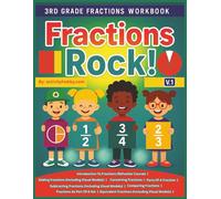 3rd Grade Fractions Workbook: Fractions Rock!