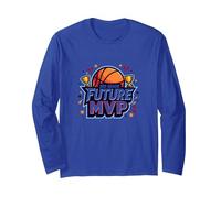 3rd Grade Future MVP Basketball Champion Long Sleeve T-Shirt, Adult Unisex, Royal Blue, M