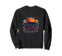 3rd Grade Future MVP Basketball Champion Sweatshirt, Adult Unisex, Black, S