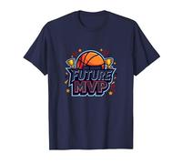 3rd Grade Future MVP Basketball Champion T-Shirt, Men, Navy, L