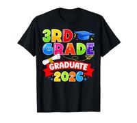 3rd Grade Graduate 2026 Elementary Graduation Class of 2026 T-Shirt