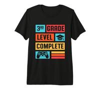 3rd Grade Level Complete Shirt Teacher Last Day of School Premium T-Shirt