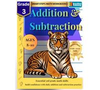 3rd Grade Math Addition and Subtraction Workbook: Build Confidence in Addition, Subtraction with Daily Practice, Review, and Word Problems