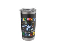 3rd Grade Out of This World Space Rocket Astronaut Stainless Steel Insulated Tumbler