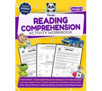 3rd Grade Reading Comprehension Activity Workbook: Learning Common Core | Themes, Characters & Settings | Context Clues, Main Ideas & Phonics | ... Reading Comprehension Activity Workbooks)
