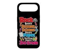 3rd Grade Rock Paper Scissors Nothing Beats Back To School Case for iPhone Air