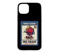 3rd Grade Rookie Season Trading Card School Boys Kid Case for iPhone 15 Plus