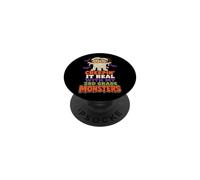 3rd Grade Teacher Halloween Monster Squad Mummy Kids PopSockets Adhesive PopGrip