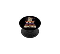 3rd Grade Teacher Halloween Monster Squad Mummy Kids PopSockets Adhesive PopGrip