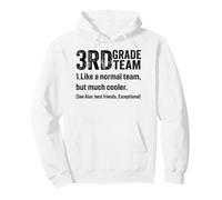 3rd Grade Team Third Grade School Teacher Student Kids Boys Pullover Hoodie