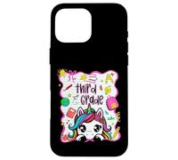3rd Grade Unicorn Back to School Third Grade Team Girls Kids Case for iPhone 16 Pro Max