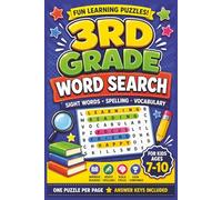3rd Grade Word Search: Fun Learning Puzzles with Sight Words, Spelling Words, Vocabulary, for Gifts and Everyday Enjoyment