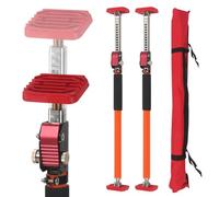 3rd Hand Adjustable Support System, 120KG Capacity per pair, Durable Steel Support Rods for Cabinet Jacks, Cargo Bars, and Drywall - Extends from 60 to 100cm, 2 Pack