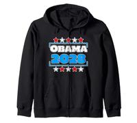 3rd Term OBAMA 2028 Presidential Election 2028 Vote Blue Zip Hoodie