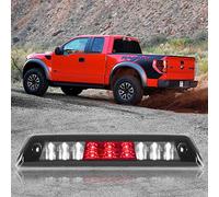 3rd Third Brake Light LED Compatible with 2009 2010 2011 2012 2013 2014 Ford F150 High Mount Stop Third Center Cargo Rear Brake Light Bar Taillight Two Rows (Smoke)