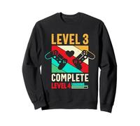 3rd Wedding Anniversary Level 3 Complete Level 4 Loading Sweatshirt