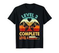 3rd Wedding Anniversary Level 3 Complete Level 4 Loading T-Shirt