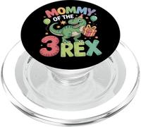 3Rex Party Dinosaur Theme For Moms Mommy Of The 3Rex PopSockets PopGrip for MagSafe