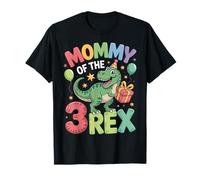 3Rex Party Dinosaur Theme for Moms Mommy of The 3Rex T-Shirt
