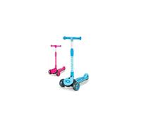 | 3Ride Tri-Scooter, Kids Kick Scooter, Easy Fold and Tilt to Turn Steering, 3 Wheel Kids Scooter Blue