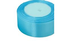 3roll 4CMx25Yards Wedding Ribbons Colored Satin DIY Handmade Floral Bouquet Party Home Decorative for Valentine's Day, Crafting(Color 13)