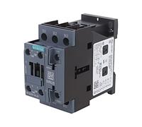 3RT2028-1AL20 Contactor: 3 Pole NO x3 Auxiliary Contactors: NO+NC 230VAC 38A ...
