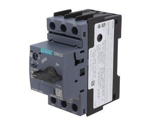 3RV2021-1CA10 motor cut-off switch 0.75kW 220-690VAC DIN trip.Short circuit: ...