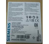3RW4056- 6BB44 NEW SIEMENS 3RW4056-6BB44 SIRIUS Soft starter S6 162 A, 90 kW