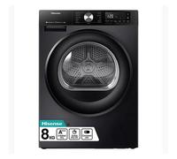 3S Series Wifi-Enabled 8Kg Heat Pump Tumble Dryer - Black
