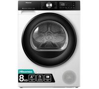 Hisense DH3S802BW3 tumble dryer Freestanding Front-load 8 kg White