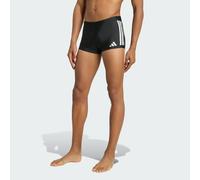 adidas Men's 3S Swim Boxers Swimwear, Black/White, 28