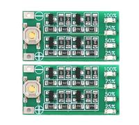 3series 11.10V 12V 12.6V Lithiums Battery Power Indicators Board with LED Display for Projects and Electric Vehicles