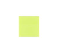 3Sets Colorful Waterproof Transparent Memo Sticky Note Paper Daily to Do It Check List School Stationery for Offices, Schools(Yellow)