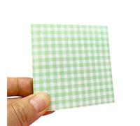 3Sets Convenience Stickers Style Yellow Square Memo Pad Students Can Remember Homework Messages Notes School Supplies for Offices, Schools(Green)