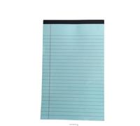 3Sets Draft Notebook Simple Lined Tearable Sticky Notes Memo Book Portable with Paper for Notebook,Office(Blue)