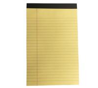 3Sets Draft Notebook Simple Lined Tearable Sticky Notes Memo Book Portable with Paper for Notebook,Office(Yellow)