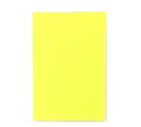 3Sets Transparent Memo Pad Sticky Notes Bookmark Marker Sticker Paper Student Office Supplies Stationery Heart for Offices, Schools(Yellow)