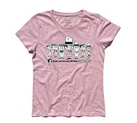 3styler Clyde And The Ant Hill Mob 1 Women's T-Shirt - Clyde And Her Band - Races Shirt - Classic Line - 100% Cotton 185gsm, pink, S