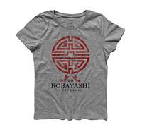 3styler Kobayashi Porcelain Women's T-Shirt - The Usual Suspects - Classic Line - 100% Cotton 185gsm, heather grey, L
